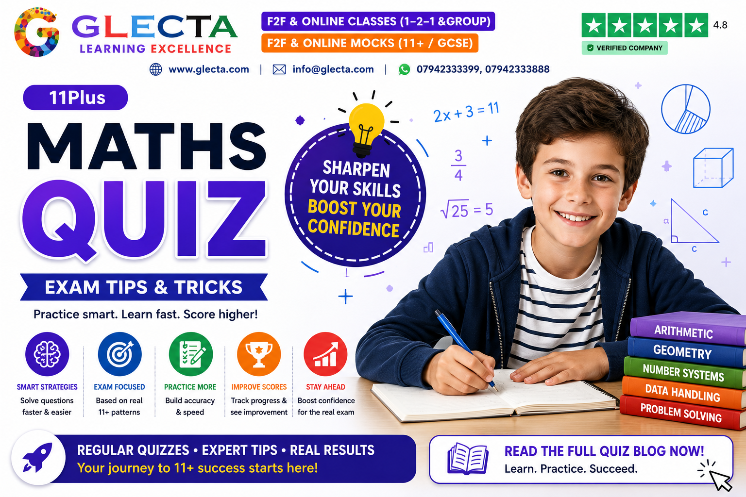 Free 11+ Maths Quiz — Can Your Child Crack It?