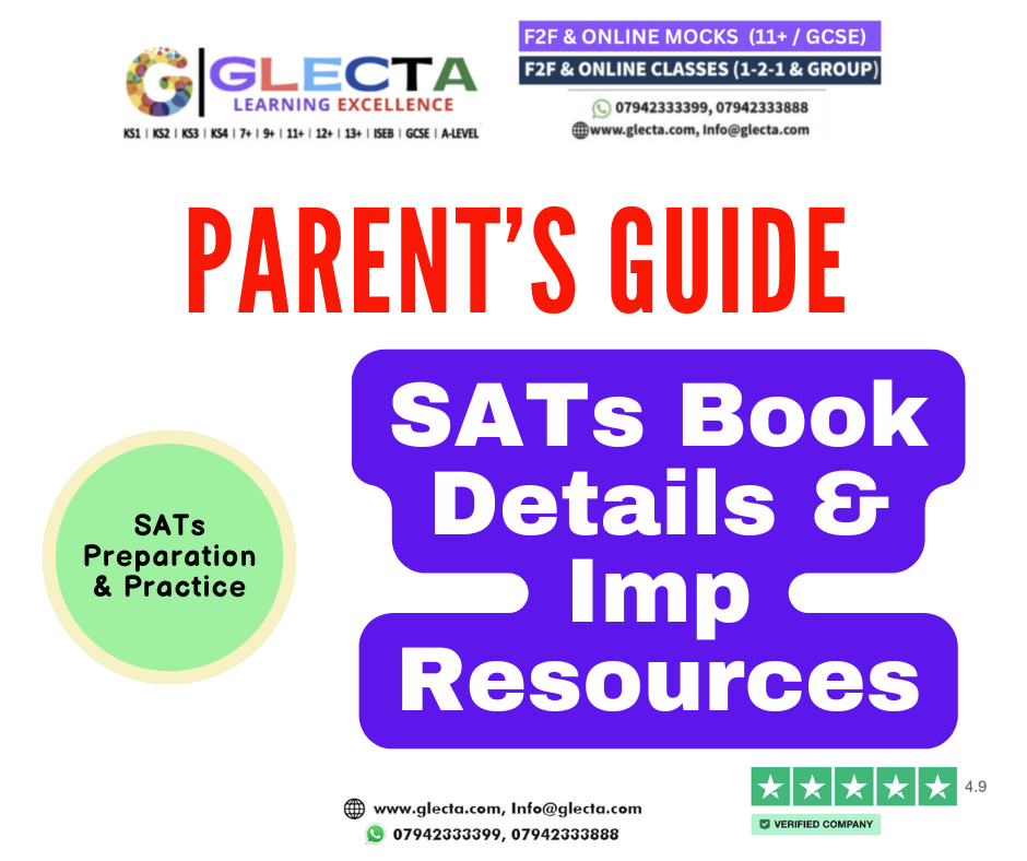 SATs Book Details & Important Resources